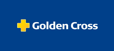 Logomarca Golden Cross Saude